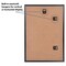 Americanflat Snap-In Picture Frame in Black - Set of 3 - Poster Frame with Slimline Molding, Plexiglass Cover, and Hanging Hardware - Black